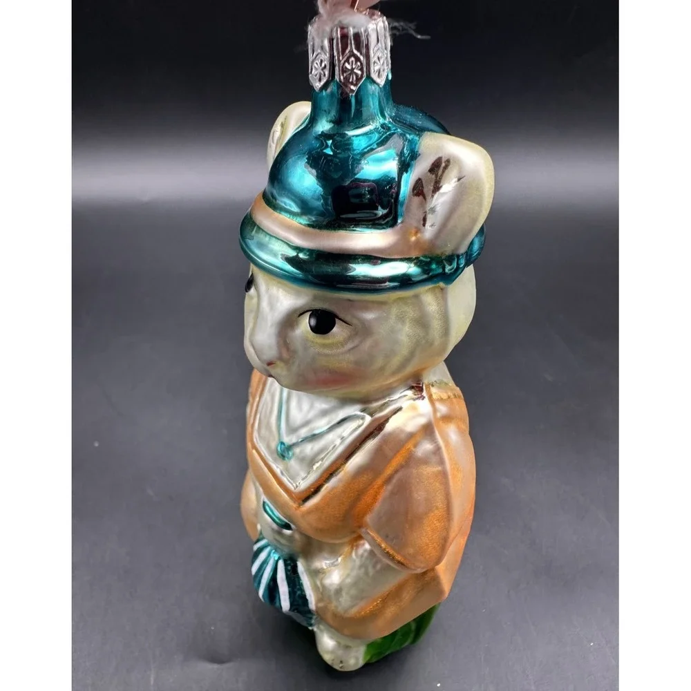 1994 Christopher Radko AUNT‎ KITTY Ornament 94-183-0  CAT WITH UMBRELLA 6